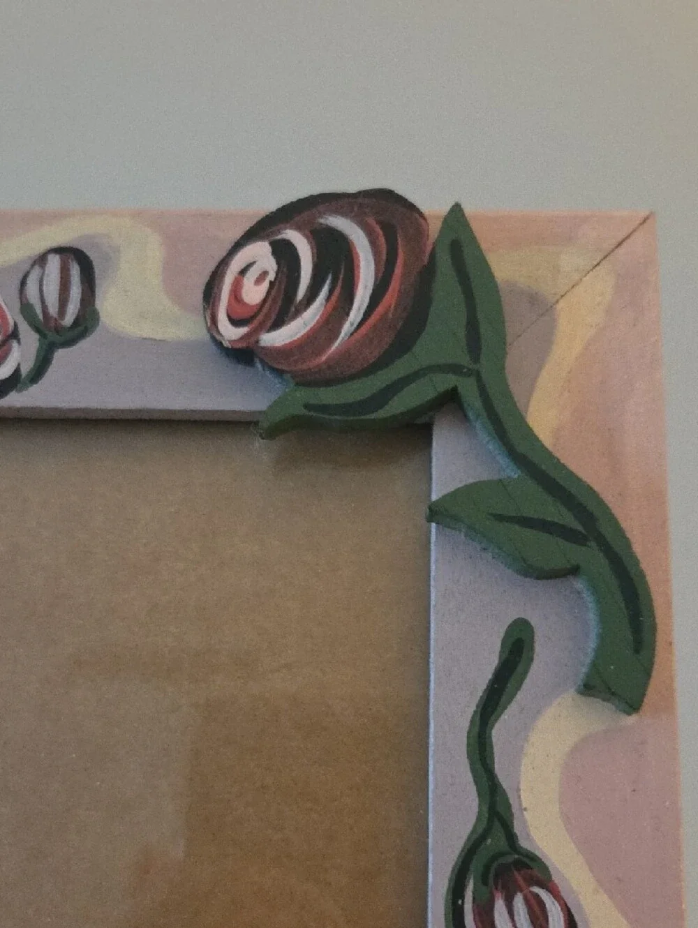 Anita Rosenberg Vintage Handpainted Photo Frame